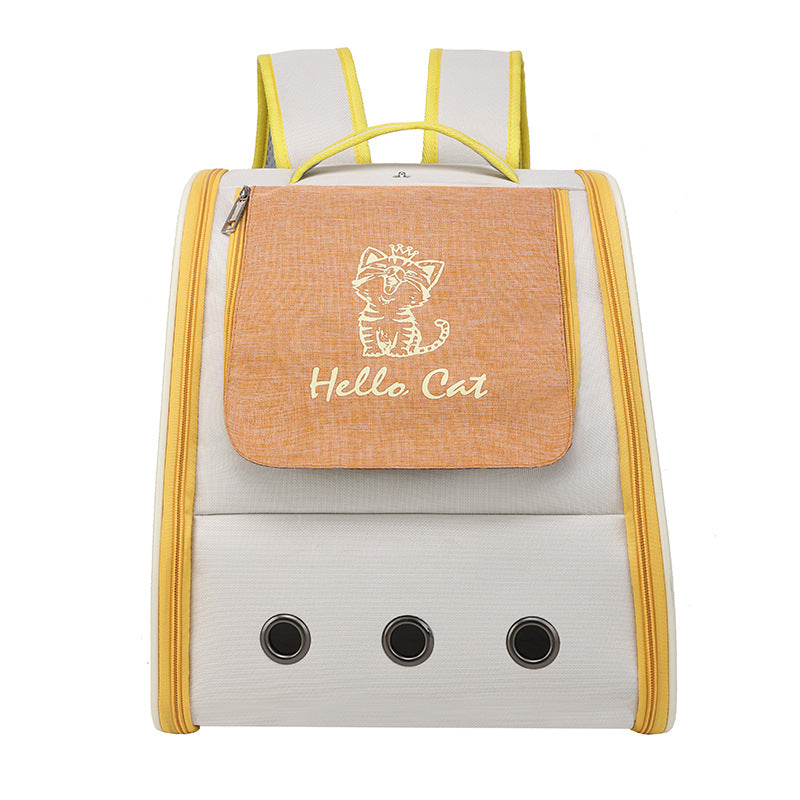 Mochila de Transporte para Pets – Segurança, Respirabilidade e Conforto Mãos Livres
