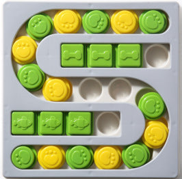 Interactive Puzzle Feeder Toy for Dogs — Snack Dispenser