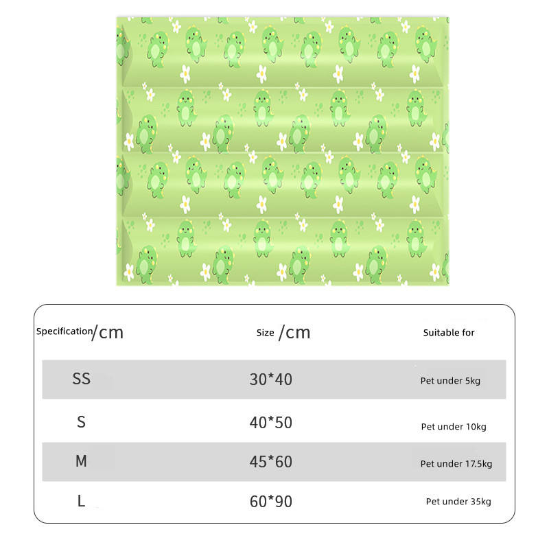 Gel Cooling Mat for Dogs & Cats — Self-Cooling Ice Pad