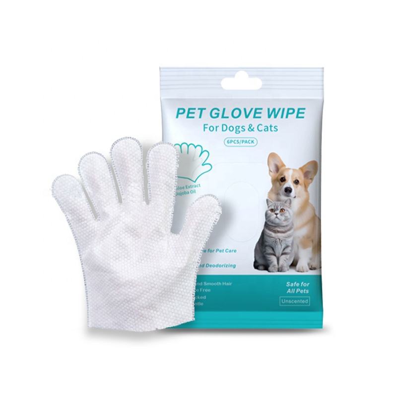 Pet Ear Cleaning Finger Wipes - Gentle & Easy Ear Care for Dogs & Cats