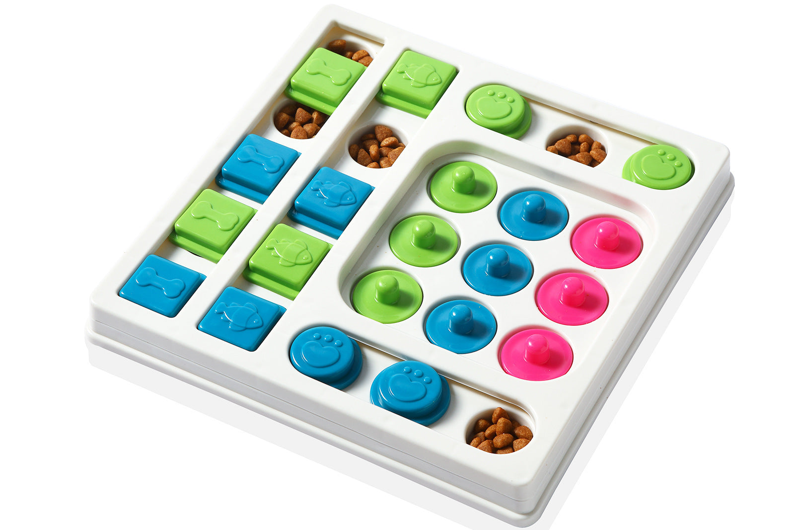 Interactive Puzzle Feeder Toy for Dogs — Snack Dispenser
