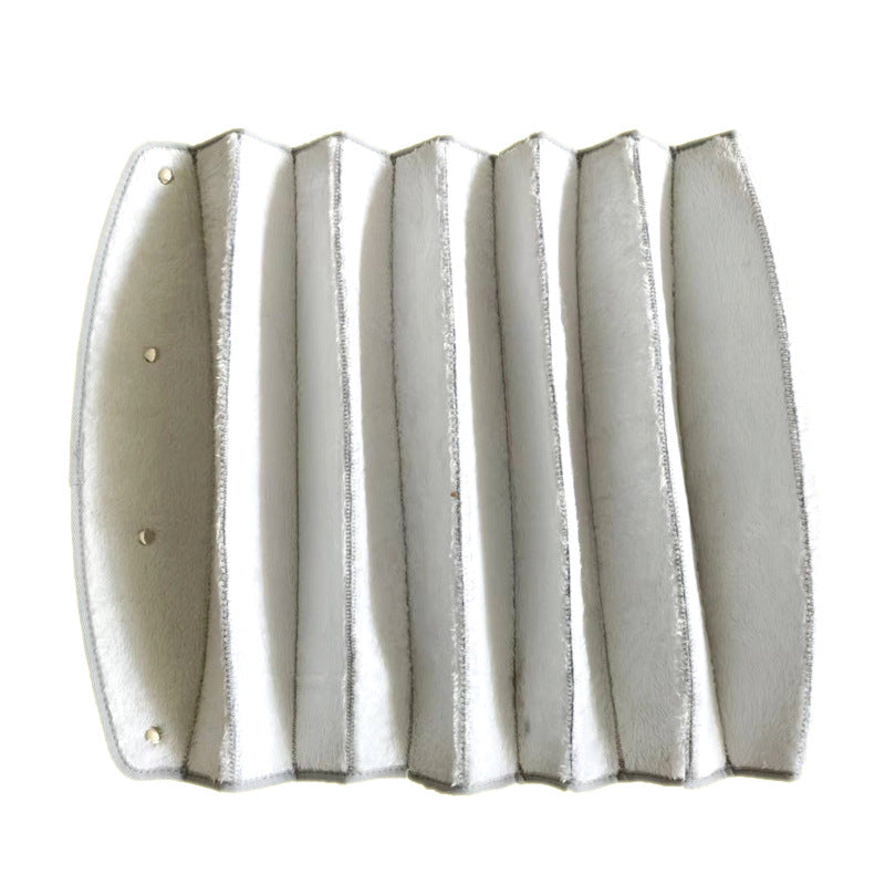 Foldable Felt Cat Cave Tunnel Bed — Semi-Enclosed Cozy Hideout