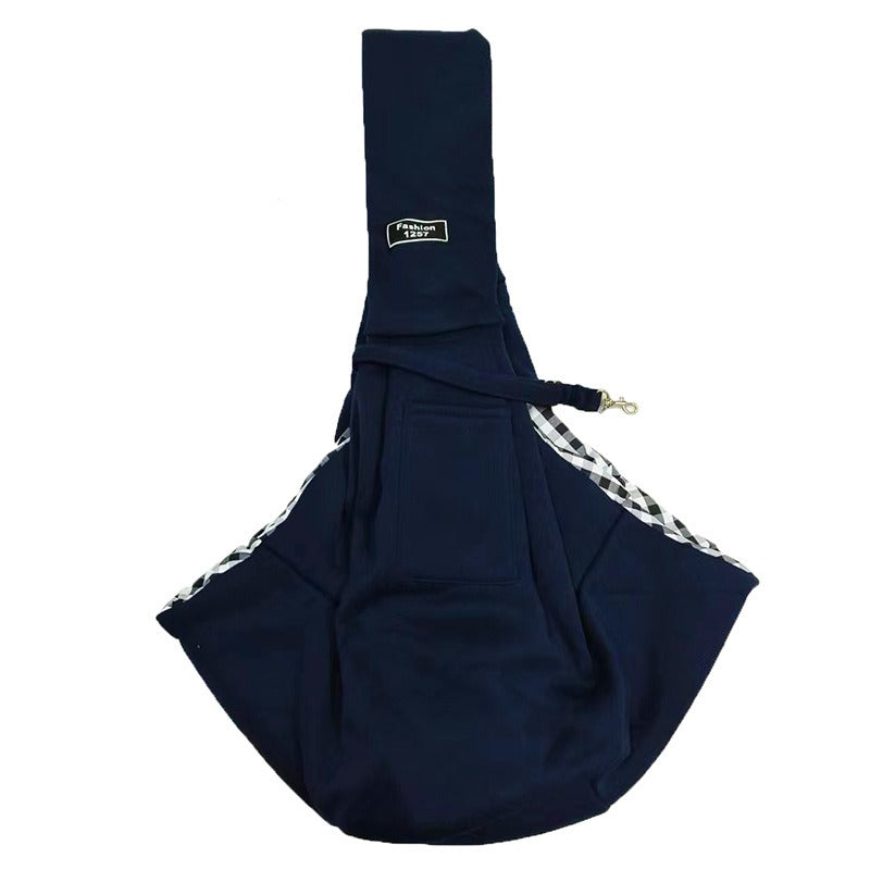 Hands-Free Pet Carrier Bag – Comfortable & Secure Travel Sling for Cats & Dogs