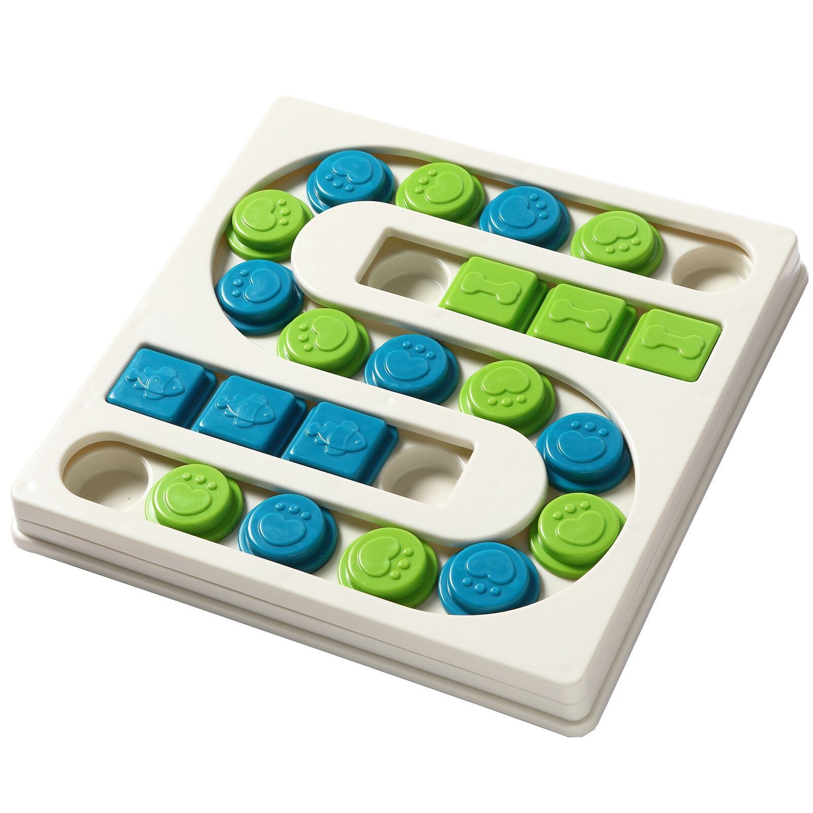 Interactive Puzzle Feeder Toy for Dogs — Snack Dispenser