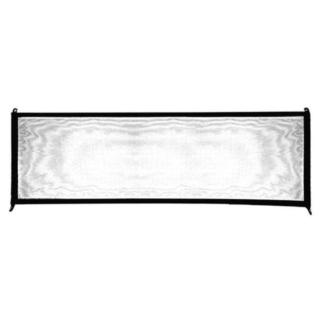 Mesh Pet Safety Gate — Foldable Door & Stair Barrier for Dogs