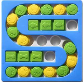 Interactive Puzzle Feeder Toy for Dogs — Snack Dispenser